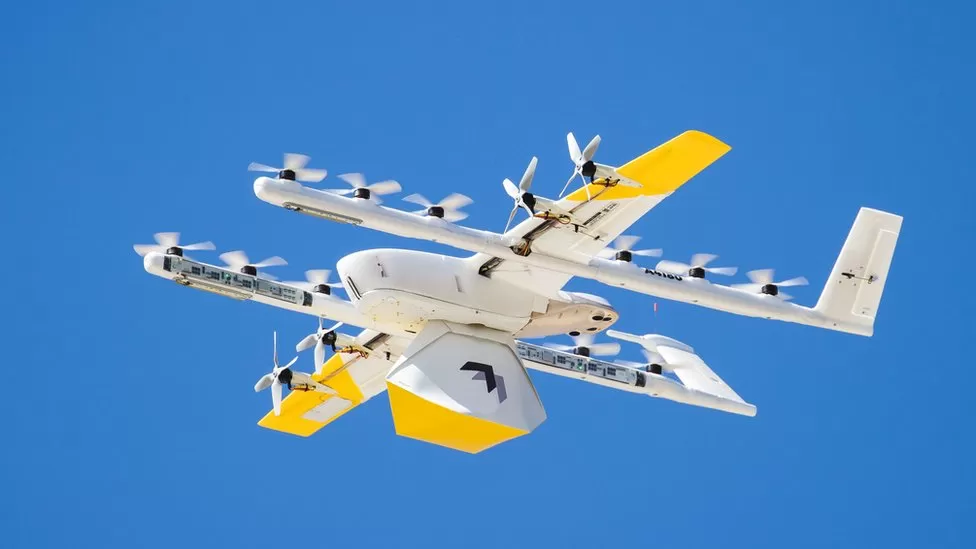 Wing Drone Delivery, Wing